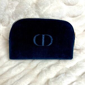 DIOR NOVELTY BLUE VELVET BAG